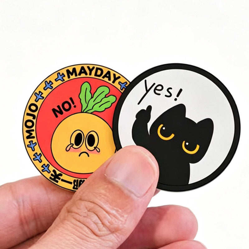 custom acrylic Decision Coin