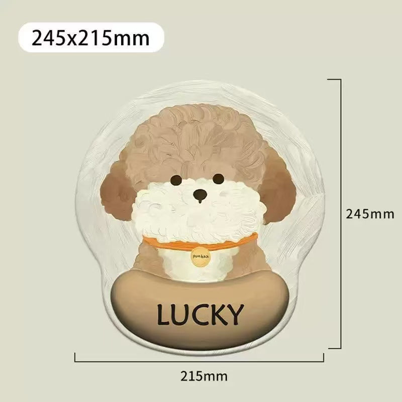 Custom 3D Mouse Pad With Wrist Support