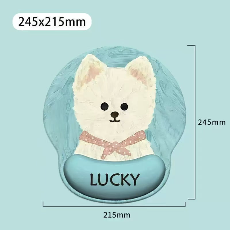 Custom 3D Mouse Pad With Wrist Support