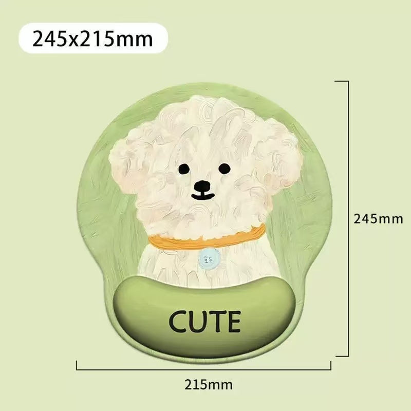 Custom 3D Mouse Pad With Wrist Support