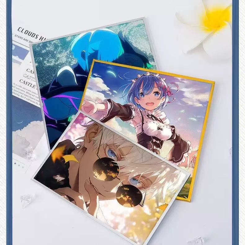 Custom Acrylic Holographic Shikishi Art Boards