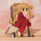 Custom Synthetic Wooden Keychains