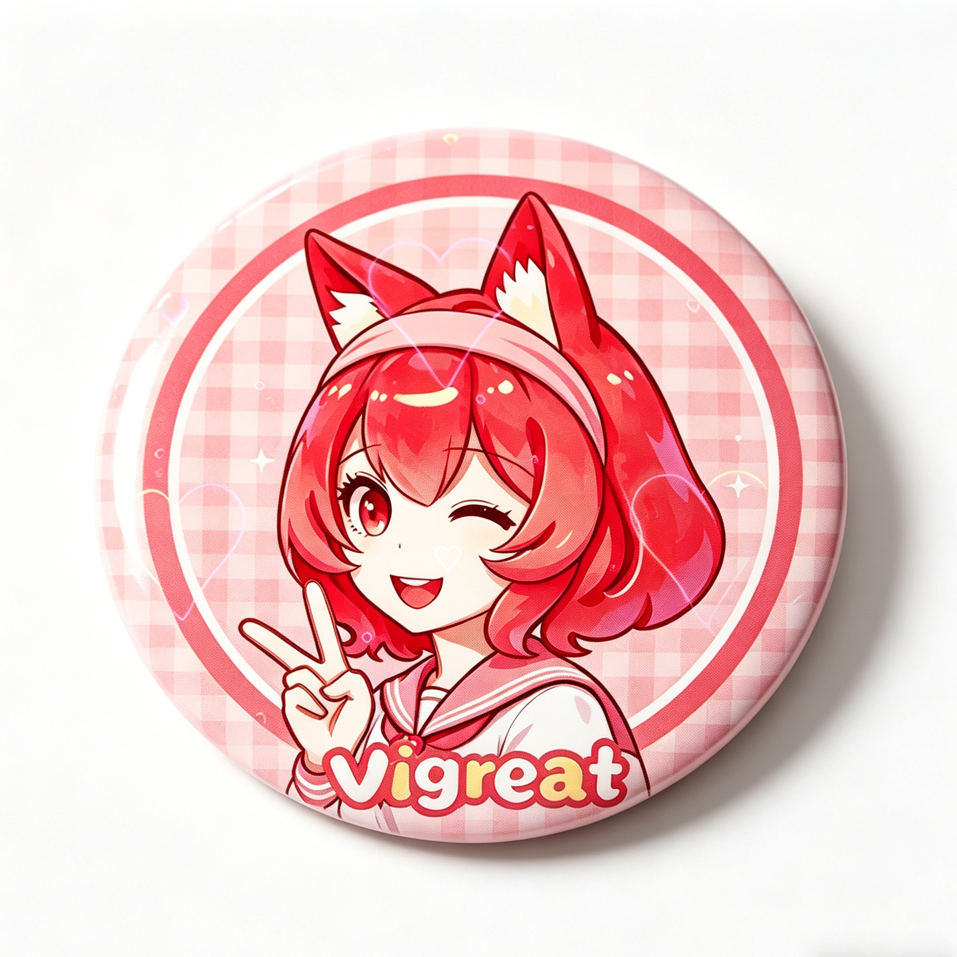 Custom Round Button Pins