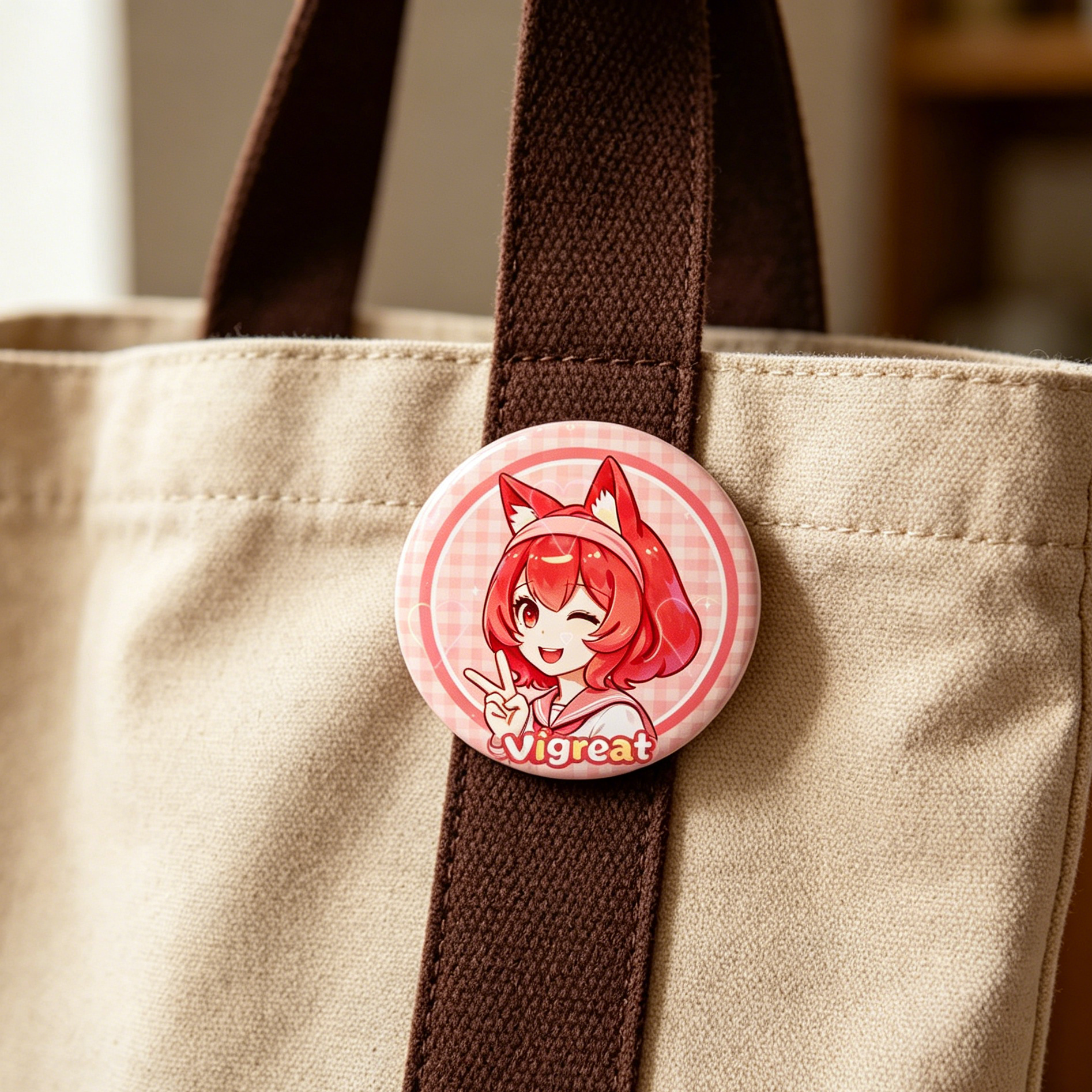 Custom Round Button Pins