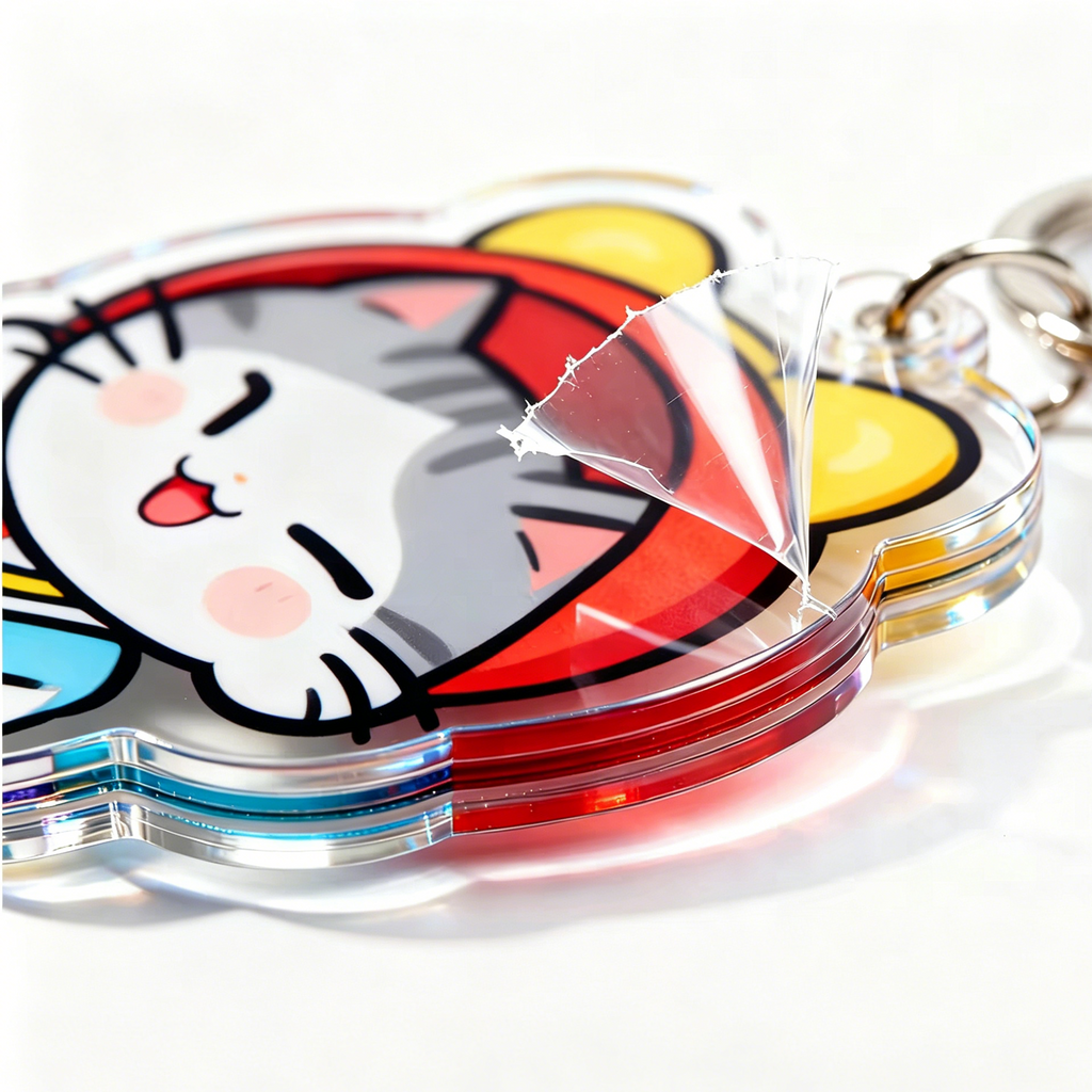 Custom Rainbow Acrylic Charms