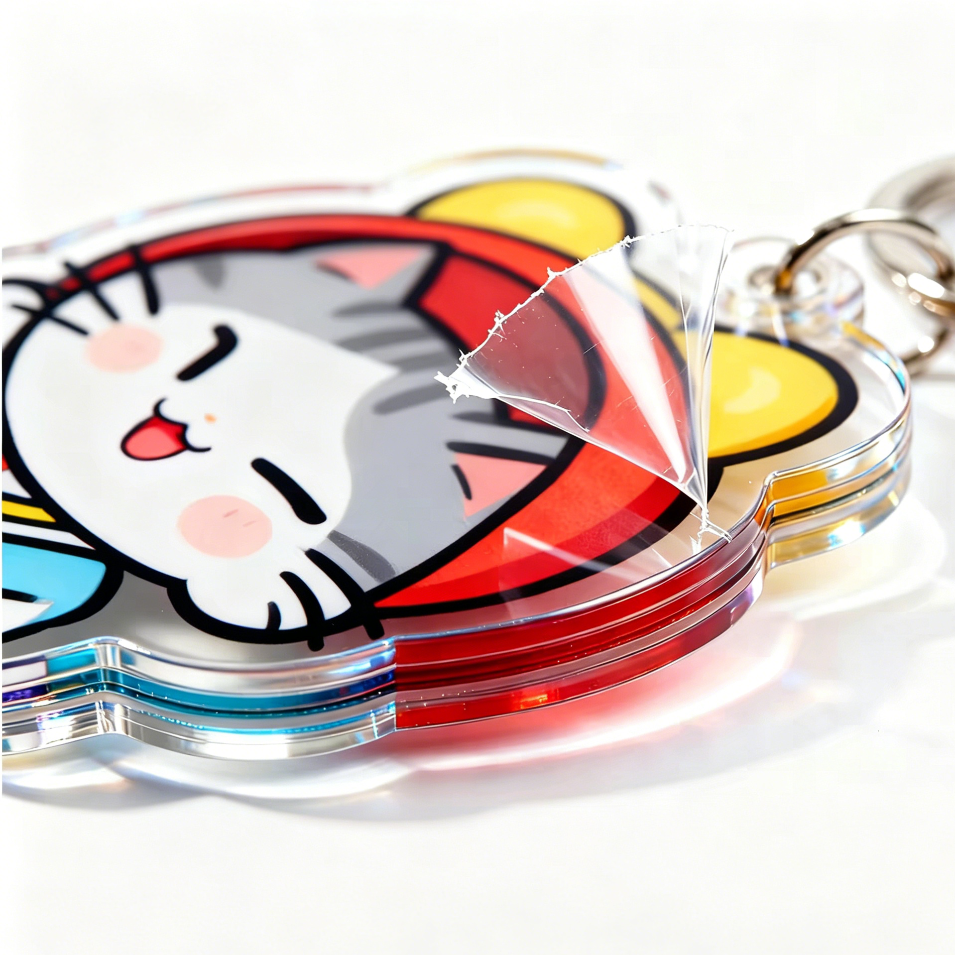 Custom Series Connection Clear Acrylic Charms