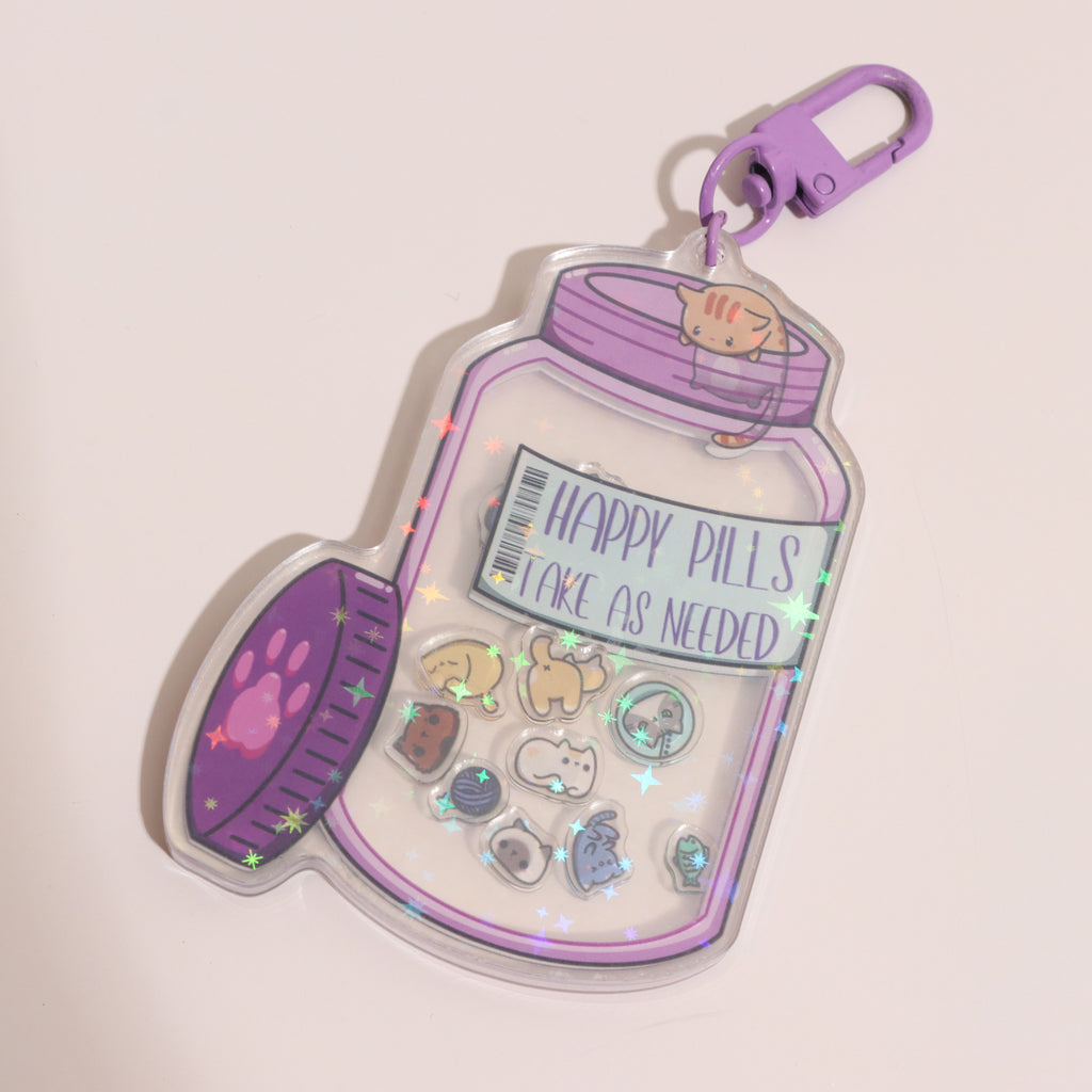 Custom Shaker Keychain