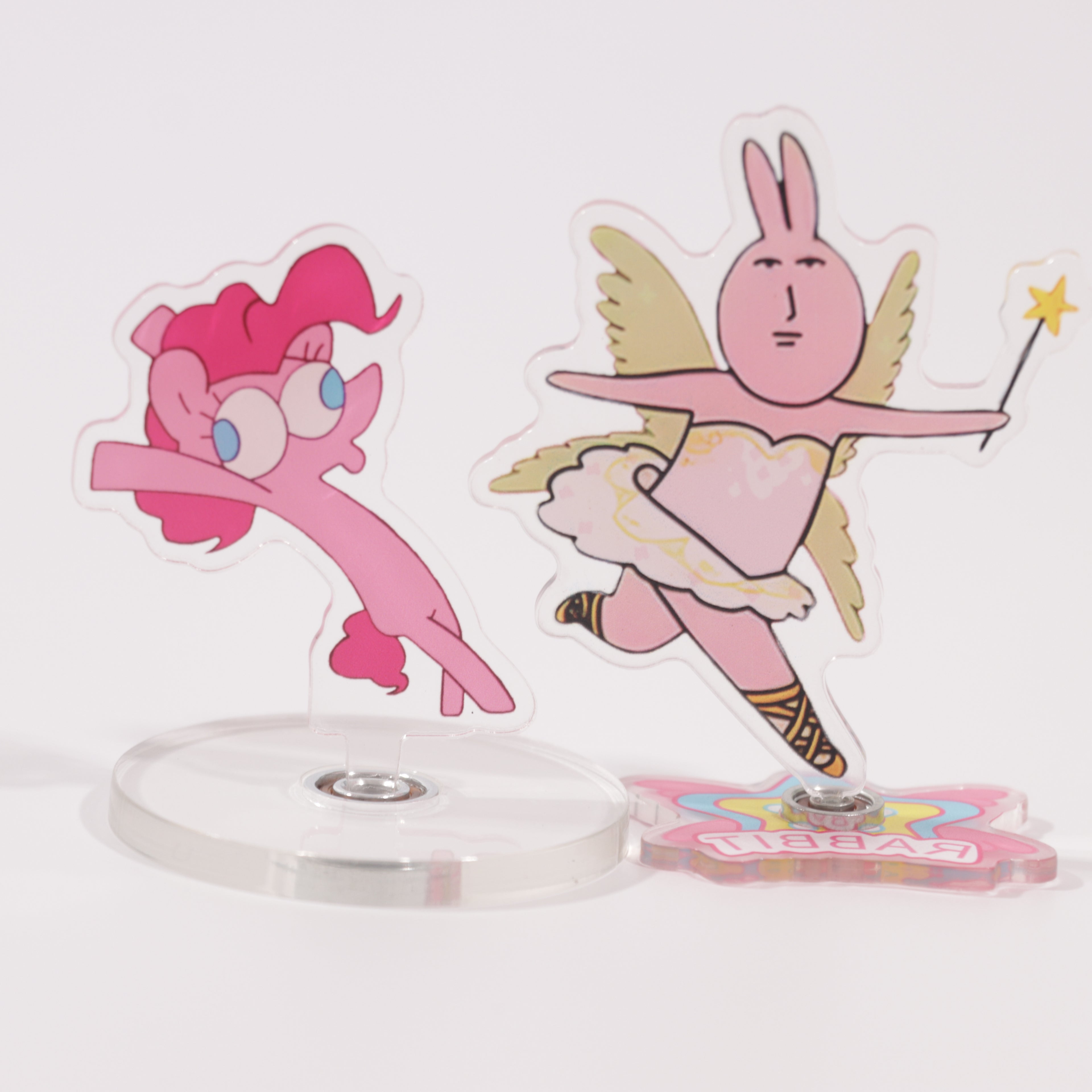 Custom Clear Acrylic Standees