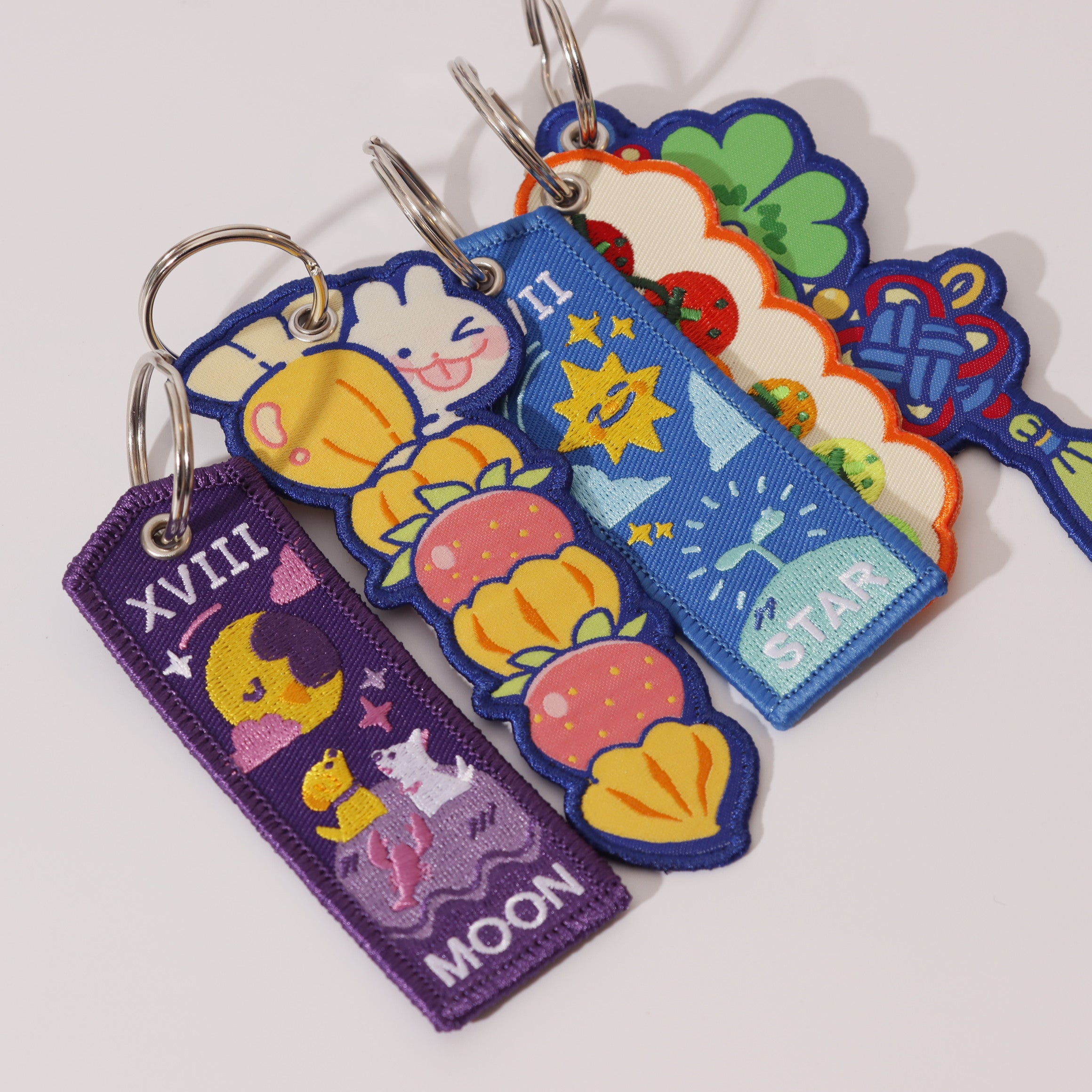 Custom Embroidered Keychains
