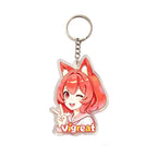 Custom Rainbow Acrylic Charms